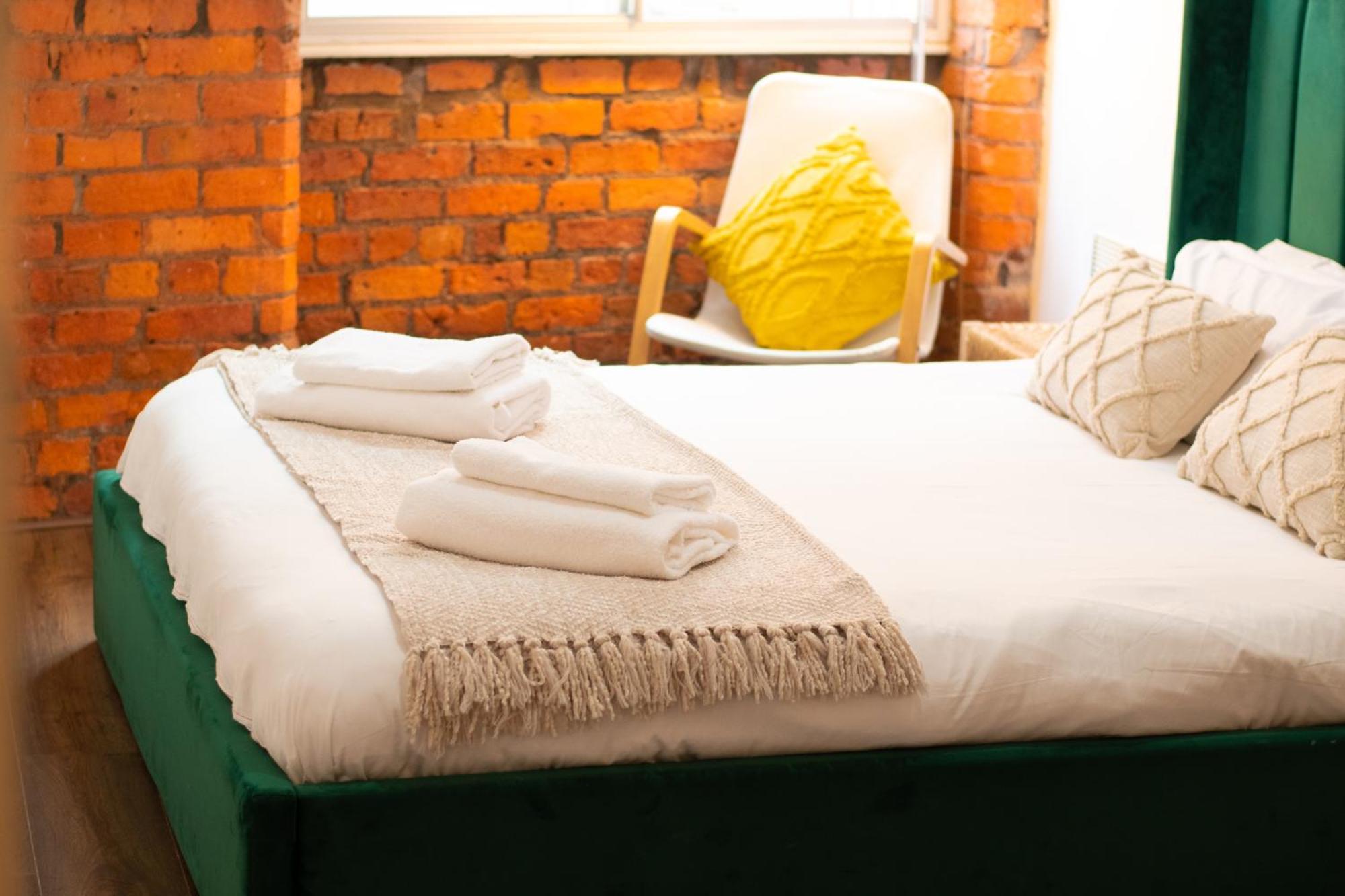 Chic Georgian Flat In Central Manchester Bagian luar foto