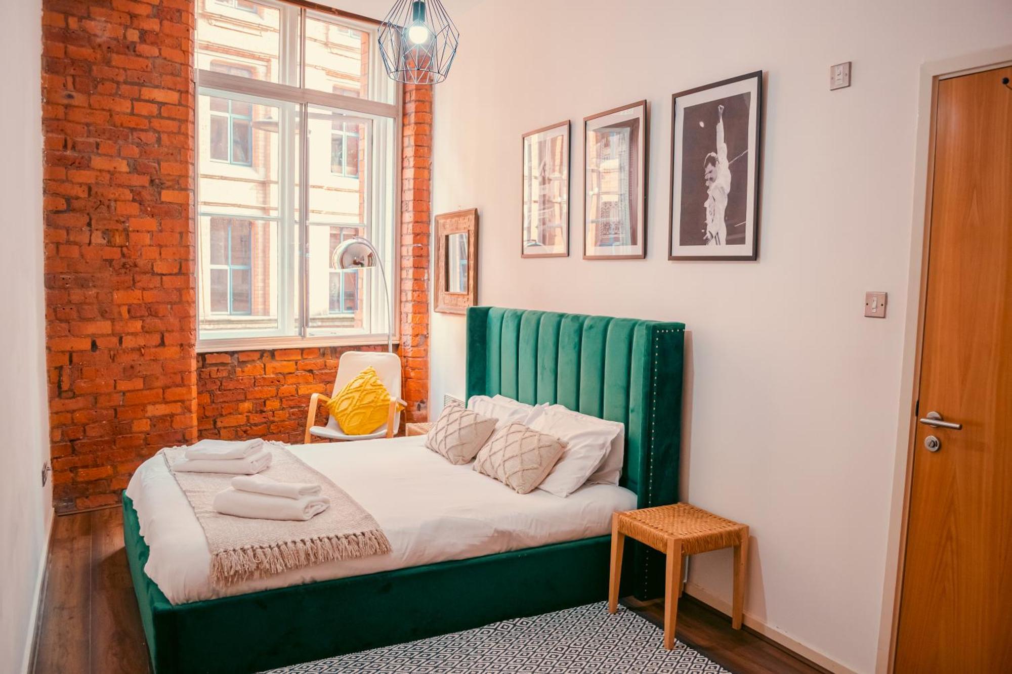 Chic Georgian Flat In Central Manchester Bagian luar foto